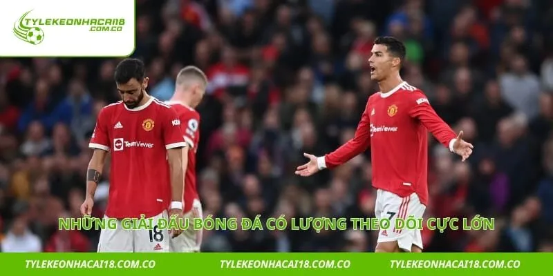 Những giải đấu bóng đá có lượng theo dõi cực lớn