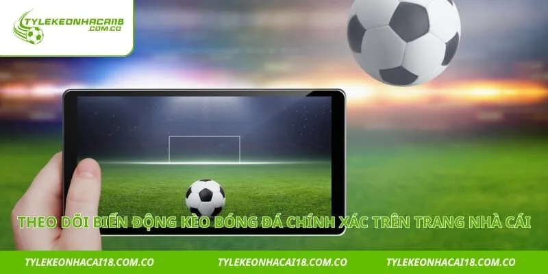 Theo dõi biến động kèo bóng đá chính xác trên trang tỷ lệ kèo nhà cái